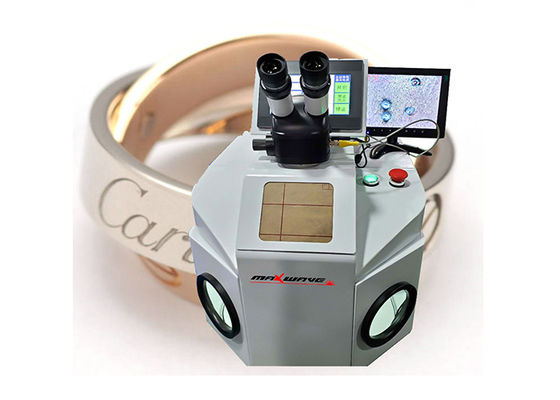 Mini 200W CCD Jewelry Laser Welding Machine Spot Welder SS Jewelry Welder Machines