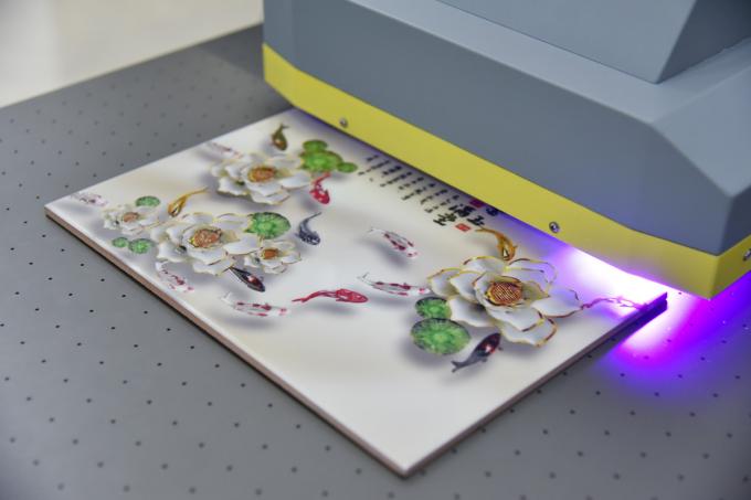 UVmaschinen-Holzkeramisches Plastikglasmetallplastikmultifunktionsdrucken Druck des druckers A1 digitales